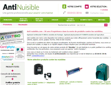 Tablet Screenshot of anti-nuisible.com